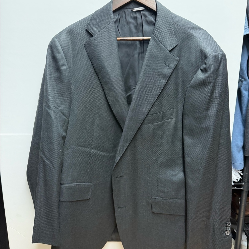 Canali Dark Gray Men's Blazer